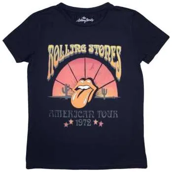 Pánské oblečení Merch The Rolling Stones: The Rolling Stones Ladies T-shirt: Desert '72 (x-large) XL