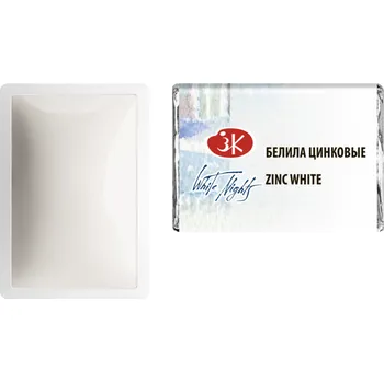 Speciální výtvarná barva Akvarelová barva Bílé noci 100 Běloba zinková 2,5 ml