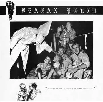 Zahraniční hudba LP Reagan Youth: Youth Anthems For The New Order 2024 Black & White Splatter Vinyl