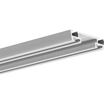 LED lišta LED hliníkový profil KLUŚ TEST-74 |stříbrná anoda Délka: 3m