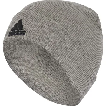 Čepice Zimní čepice ADIDAS LOGO BEANIE CUF IY7665 – Šedá OSFM