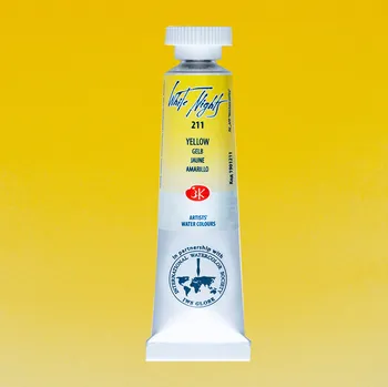 Speciální výtvarná barva Akvarelová barva Bílé noci Žlutá 10 ml