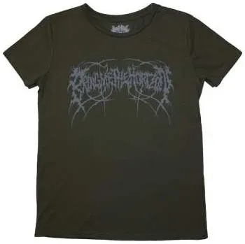 Pánské tričko Merch Bring Me the Horizon: Bring Me The Horizon Ladies T-shirt: Metal Logo Genxsis (back Print) (large) L