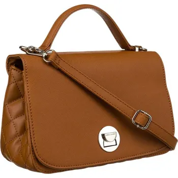 Kabelka Elegantní crossbody kabelka s prošívanými stranami Barva: Hnědá