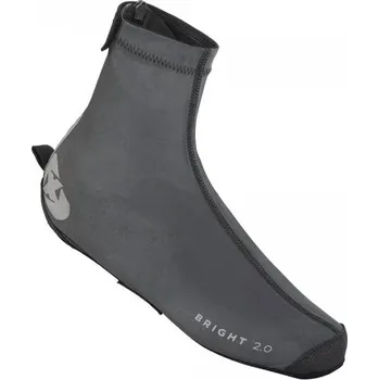 cyklistický dres Voděodolné návleky přes cyklo boty a tretry BRIGHT SHOES 2.0, OXFORD (černé reflexní) S ( bot 37 až 38)