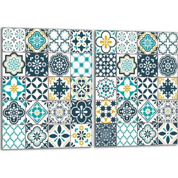 Kuchyňské prkénko Krájecí deska TMK ArtDeko sklo 2 ks