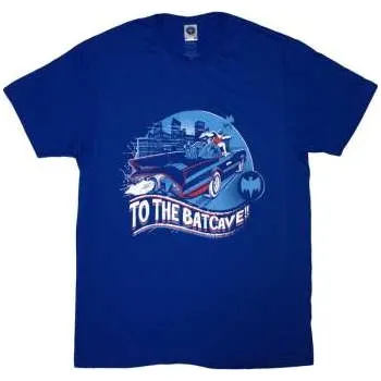 Pánské tričko Merch Dc Comics: Dc Comics Unisex T-shirt: To The Batcave (x-large) XL