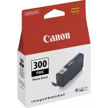 Canon originální ink PFI300B, black, 14,4ml, 4193C001, Canon imagePROGRAF PRO-300