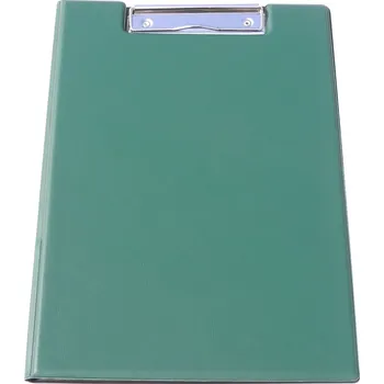 Psací podložka Psací podložka s klipem A4, uzavíratelná na šířku, zelená