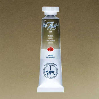 Speciální výtvarná barva Akvarelová barva Bílé noci Umbra 10 ml