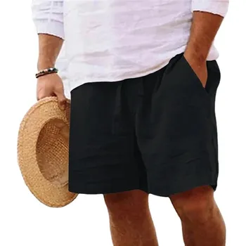 Pánské kraťasy Letní šortky pro pány Barva: Černá, Velikost: XL