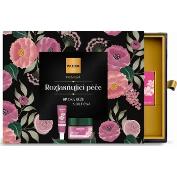 Weleda Prémiová rozjasňující duo péče Divoká růže a Bílý čaj