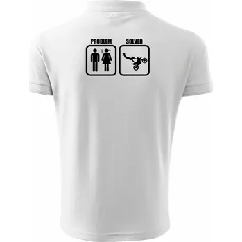 Pánská košile Problem - Freestyle - Polokošile pánská Pique Polo 203 - 4XL ( Bílá )