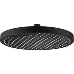 SAPHO Hlavová sprcha, průměr 255mm, silikon trysky, ABS/černá mat (SK151B)