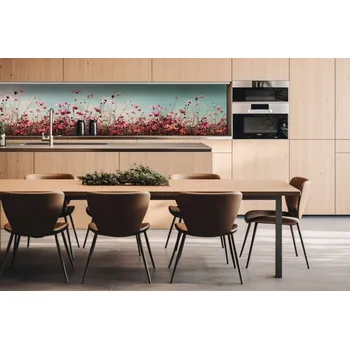 Obklad DIMEX | Dibond za kuchyňskou linku DBW-26060-126 | 260 x 60 cm | Jarní pole + Dibond deska za kuchyňskou linku DIMEX v rozměru 260 x 60 cm, motiv Jarní pole