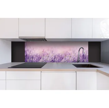 Obklad DIMEX | Dibond za kuchyňskou linku DBW-18060-124 | 180 x 60 cm | Levandule + Dibond deska za kuchyňskou linku DIMEX v rozměru 180 x 60 cm, motiv Levandule