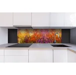 DIMEX | Dibond za kuchyňskou linku DBW-18060-211 | 180 x 60 cm | Barevné květinové pozadí + Dibond deska za kuchyňskou linku DIMEX v rozměru 180 x 60 cm, motiv Barevné květinové pozadí