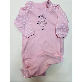 Kojenecký overall Jacky Overal na spaní, růžový Velikosti: 62