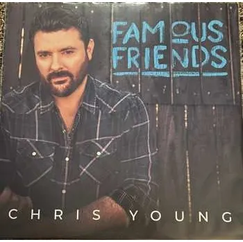 Zahraniční hudba LP Chris Young: Famous Friends CLR 2021 Coloured Aqua Blue Vinyl