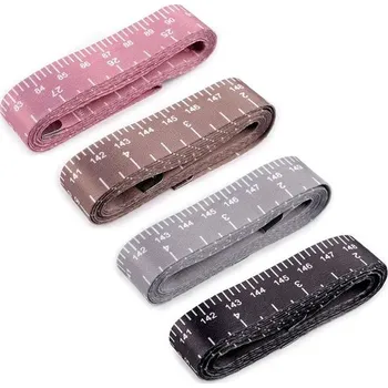 Metr krejčovský, 153 cm, saténový, náhodná barva