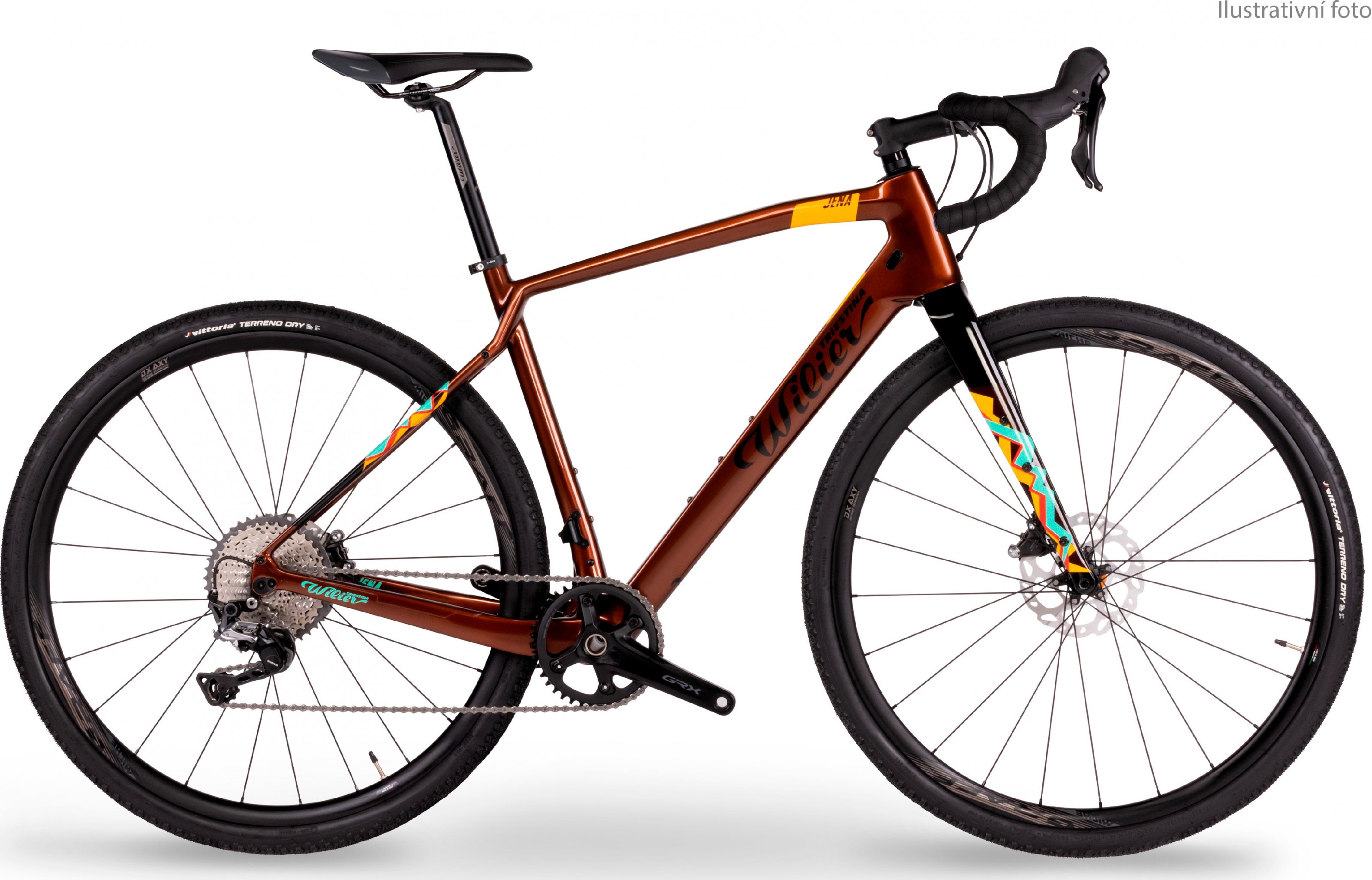 Gravelové kolo Wilier Jena GRX 1x11 Miche Graff Al Bronze Velikost rámu: M
