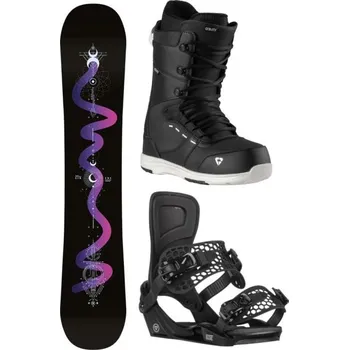 Snowboard Snowboard komplet Gravity Sirene black