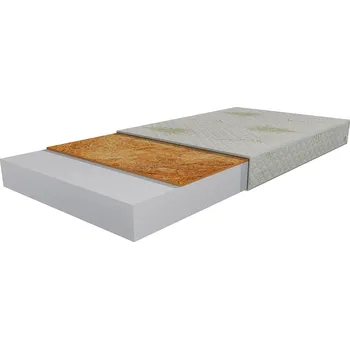 Matrace Vomaks unit, s.r.o. Pěnová matrace VOMAKS PLUS KOKOS ALOE VERA, výška 16 cm Zvolte rozměr:: 70 x 160 cm