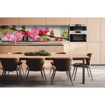 Obklad DIMEX | Dibond za kuchyňskou linku DBW-26060-053 | 260 x 60 cm | Sakura + Dibond deska za kuchyňskou linku DIMEX v rozměru 260 x 60 cm, motiv Sakura