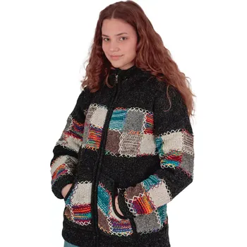 Pánský svetr Vlněný svetr / svetro-bunda Wintertide, unisex, Sittar.cz M
