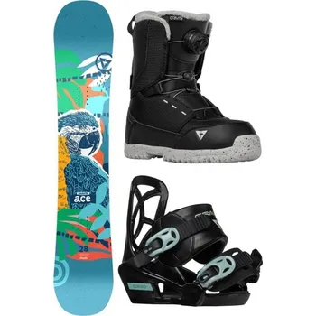 Snowboarding Dětský snowboard komplet Gravity Ace 24/25
