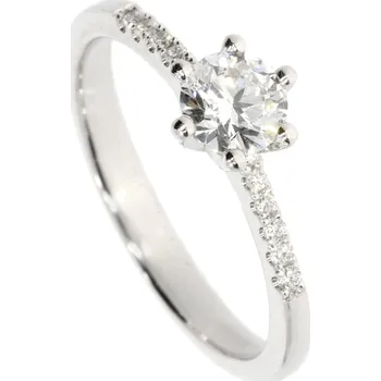Prsten Zlatnictví Helios Zásnubní prsten Laboratorní Diamanty