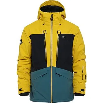 Snowboardové kalhoty Bunda Halen II - sulphur/hydro velikost S