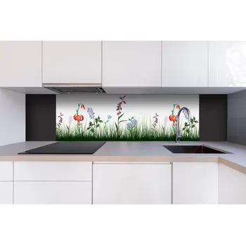 Obklad DIMEX | Dibond za kuchyňskou linku DBW-18060-182 | 180 x 60 cm | Luční design + Dibond deska za kuchyňskou linku DIMEX v rozměru 180 x 60 cm, motiv Luční design