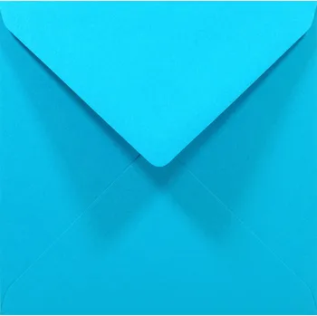 Obálka Čtvercové obálky 14 cm modré Rainbow R88 5 ks