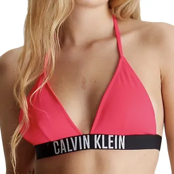 Dámské plavky Calvin Klein dámské plavky VD růžové - Růžová / S