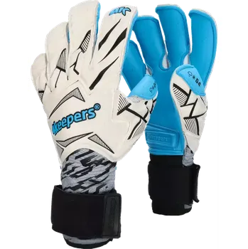 Brankářské rukavice Pánské brankářské rukavice 4keepers Force V2.25 RF2G bílo-blankytné