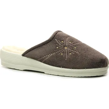 Dámské pantofle ROGALLO 3360/101 sv. hnědá, dámská domácí obuv vel.41