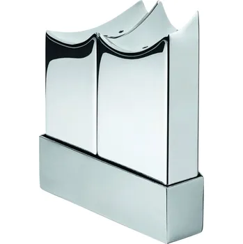 Mlýnek na koření Sada slánky a pepřenky ELBPHILHARMONIE 10 cm, sada 2 ks, stříbrná, Philippi - doprava zdarma od 2999 Kč