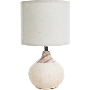 Lampička ArtFir Stolní lampa AMIRI 01 | krémová/béžová 18 x 32 cm
