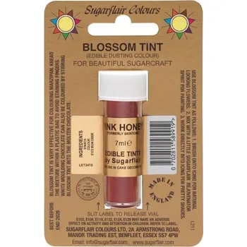 Přisada na vaření a pečení Jedlá prachová barva pink honey 7ml - Sugarflair