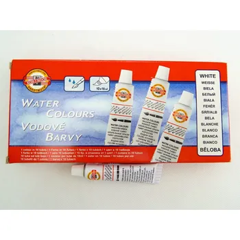 Speciální výtvarná barva Akvarelová barva Koh-i-noor Běloba krycí 16 ml