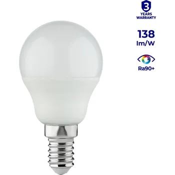 Žárovka LED žárovka IQ-LED G45E14 3,4W-CW Kanlux 36690