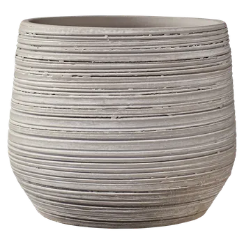 Květináč Soendgen Keramik Ravenna Obal na květináč, ø 14 cm, 13 cm, keramika, béžová 63980