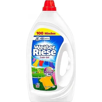 Prací prostředek Weisser Riese Intensiv Color prací gel 100 dávek, 4,5 l