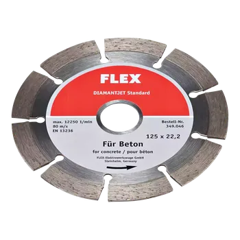 Řezný kotouč FLEX D-TSC S 125 Diamantjet - diamantový řezací kotouč na beton