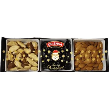 Sušené ovoce ENSA Trio misky - Sušené švestky + natural ořechy 330 g