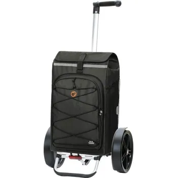 Nákupní taška Luxusní taška na kolečkách Andersen Tura Shopper Fado 2.1 černá, ložisková kolečka
