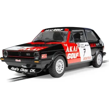 RC model letadla Autíčko Touring SCALEXTRIC C4520 - Volkswagen Golf GTI - Richard Lloyd Racing (1:32)