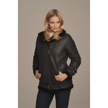 Dámská casual bunda Letecká bunda s kožíškem dámská (Indywidualny)