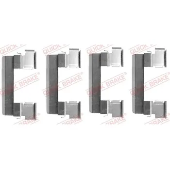 Přislušenství brzdového systému Sada příslušenství obložení kotoučové brzdy QUICK BRAKE 109-1655 QB